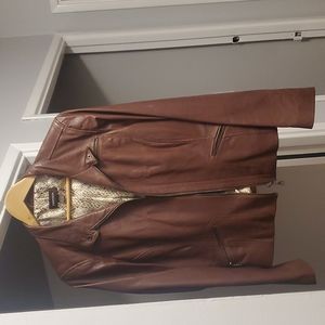 Leather jacket